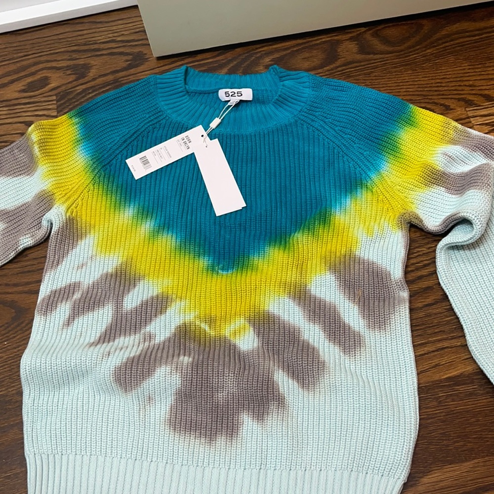 Tie dye sweater